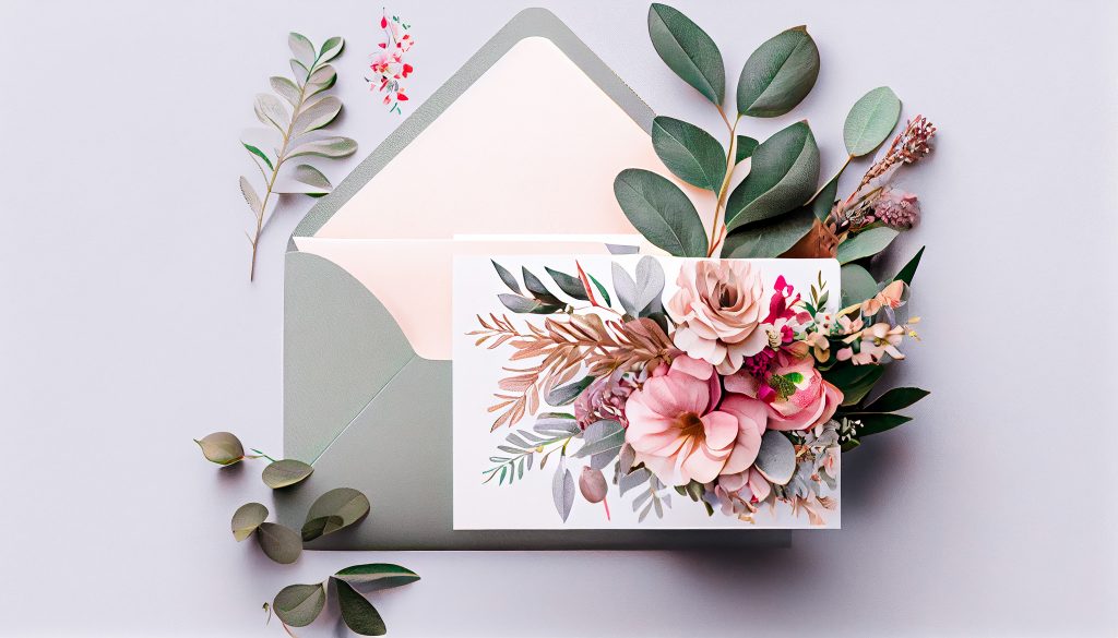 création carte d'invitation